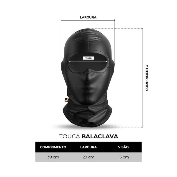 Imagem de Balaclava Touca Capuz Com Proteção Uv 50+ Ad Store Dry Fit Moto Motoboy Azul Royal