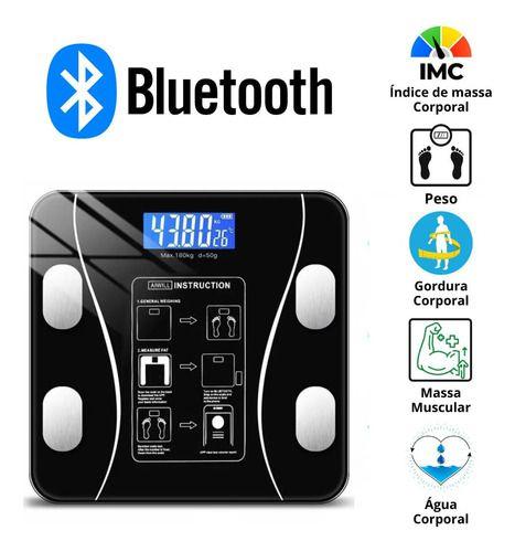 Balança Bioimpedância Corporal APP Bluetooth - Evolux Balança Bioimpedância Corporal APP Bluetooth - Evolux