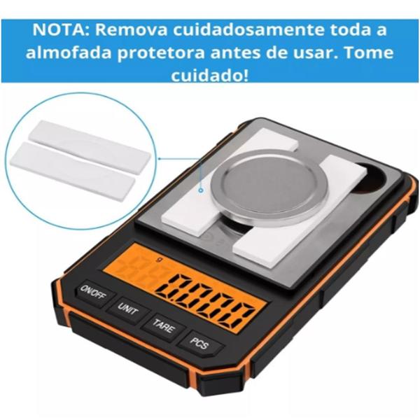 Imagem de Balança c/ Alertas: Desligamento Automático