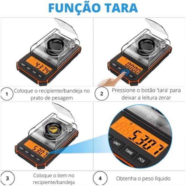 Imagem de Balança c/ Alertas e Autodesligamento: Eficiência