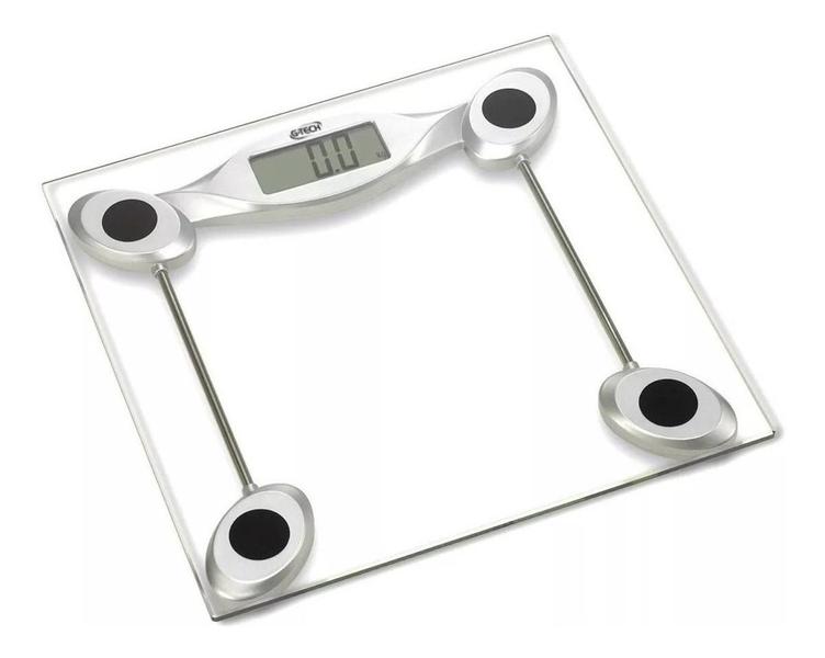 Imagem de Balança corporal digital para Academia, Consultorio, Banheiro G-Tech Glass 200 transparente, até 200 kg