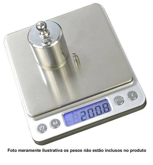 Imagem de Balança De Cozinha de precisão Pesagem 0,1g 0,2 Até 2000g