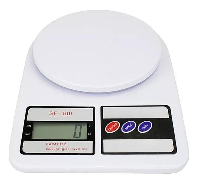 Imagem de Balança De Cozinha Digital B-Max Sf400 Pesa Até 10Kg Branco