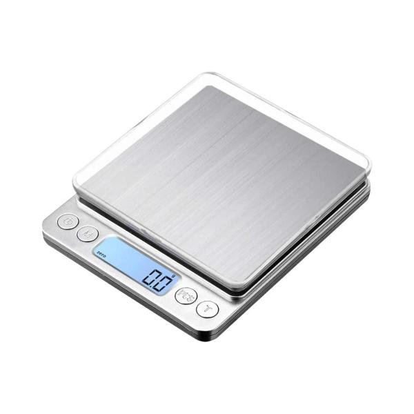 Imagem de Balança de Cozinha Digital com Carregamento USB - 3000g/0,1g - Display LCD