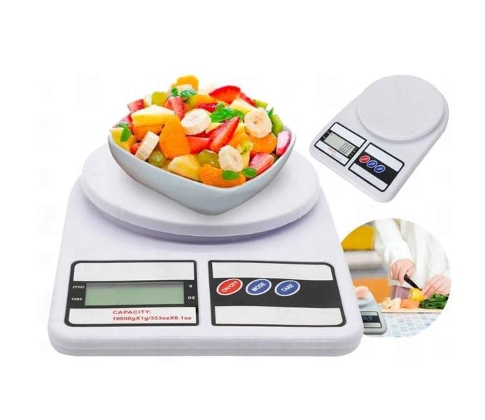 Imagem de Balança De Cozinha Digital Precisão 10kg Dieta e Nutrição - Balança Digital de Uso Domestico 10Kg - PANAMI