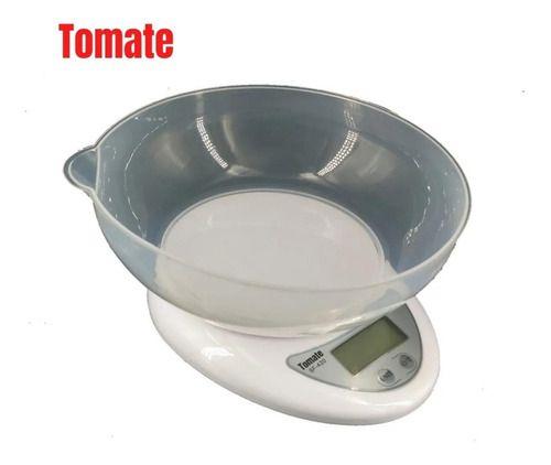 Imagem de "Balança de cozinha digital Tomate SF-420 pesa até 5kg branco "