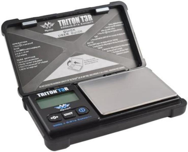 Imagem de Balança de Precisão My Weigh Triton T3R - 500g x 0,01g - Preta