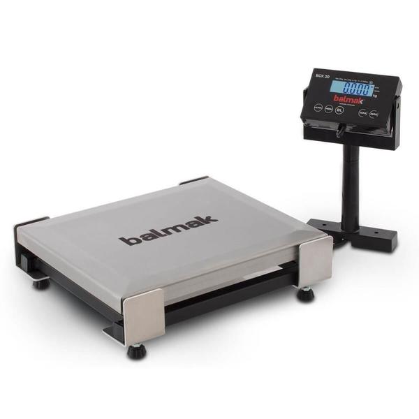 Imagem de Balança Digital Balmak Check-Out BCK-30PB Perfil Baixo 30Kg Para Frente De Caixa Inox Usb E Serial