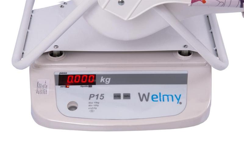 Imagem de Balança Digital Bebê Pediátrica 109e 15 Kg 5g Confort Welmy