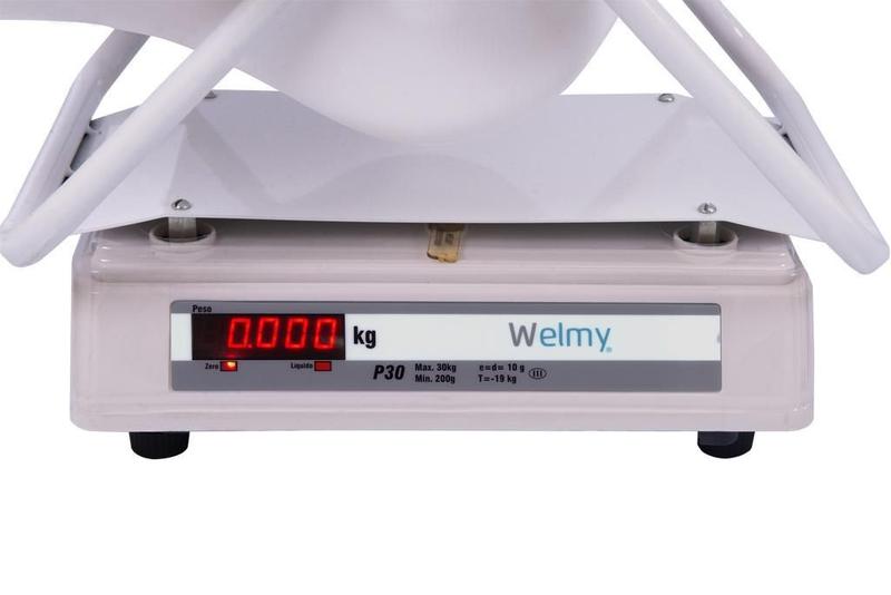 Imagem de Balança Digital Bebê Pediátrica 109E 15 Kg 5G Confort Welmy