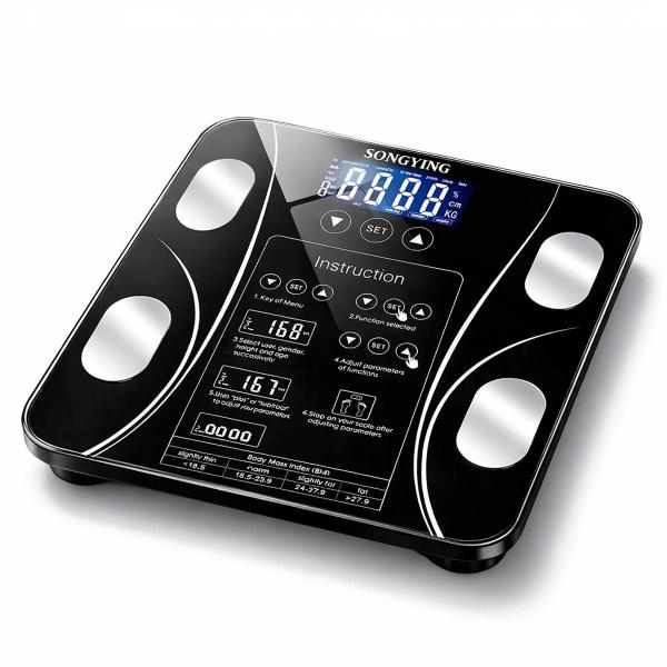 Balança Digital Bioimpedância Bluetooth com App Medição Corporal Completa - Star Produtos Balança Digital Bioimpedância Bluetooth com App Medição Corporal Completa - Star Produtos