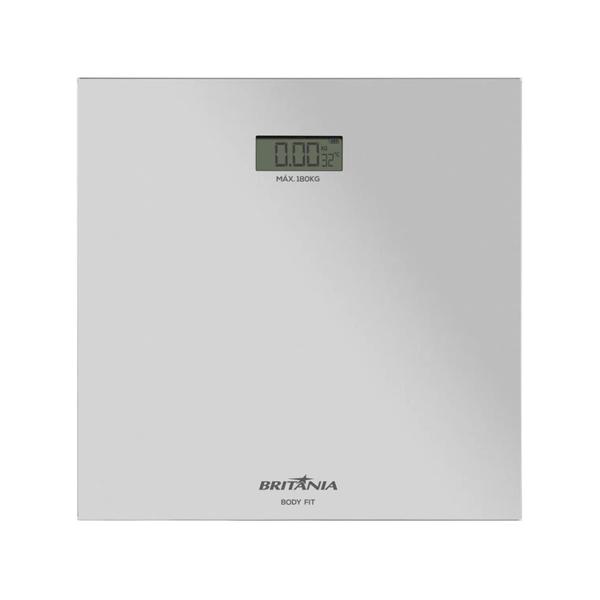 Balança Digital Britania BBL05TQ - Ate 180KG - Branco Imagem de Balança Digital Britania BBL05TQ - Ate 180KG - Branco