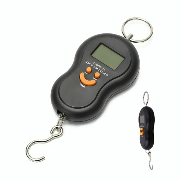 Balança Digital Com Gancho Para Pesar Mala e Bagagem até 50kg - Loja F7 Imagem de Balança Digital Com Gancho Para Pesar Mala e Bagagem até 50kg