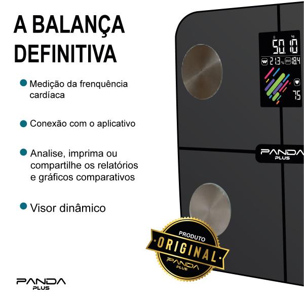 Imagem de Balança Digital Corporal Bioimpedância Aplicativo Bluetooth Smart App Fitadyas Peso Analisador Gordura 180 Kg 