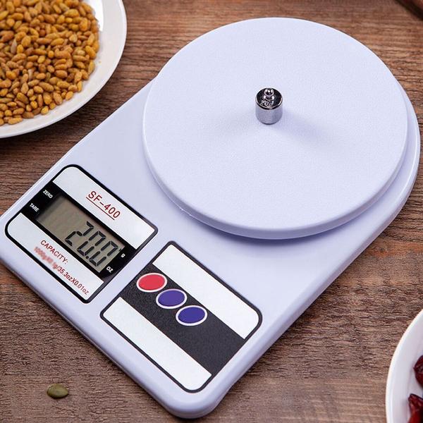 Imagem de Balança Digital Cozinha 10kg Precisão Dieta Fitness