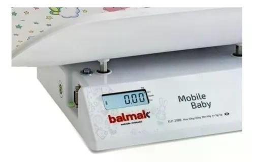 Imagem de Balança digital pediátrica balmak mobile baby elp-25bb