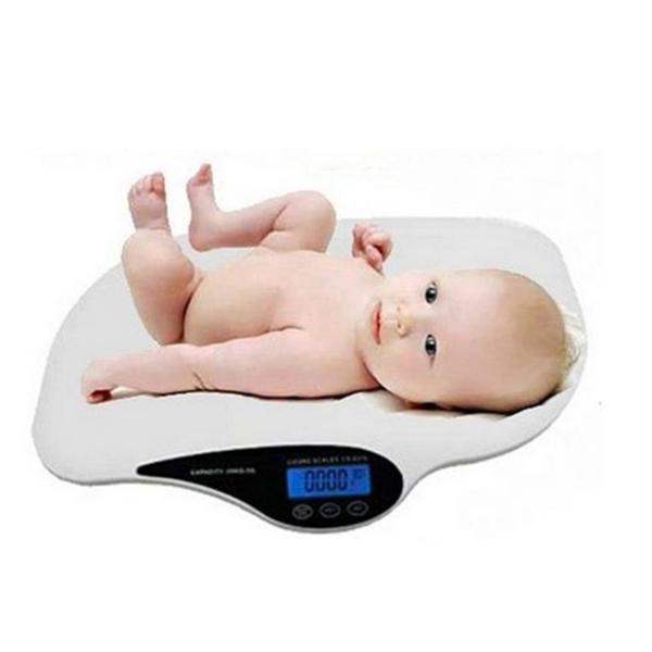 Imagem de Balanca digital pediatrica bebe infantil musical 20kg completa com medidor de tamanho