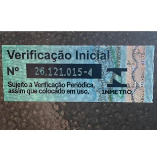 Imagem de Balança Eletrônica Micheletti MIC200 MIC3-LED RS232 200kg/50g 40x50cm C/ Coluna e Plat. Aço Carbono