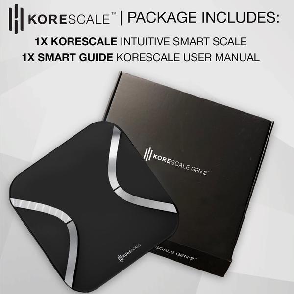 Imagem de Balança inteligente KoreHealth Korescale G2 com rastreamento de gordura corporal