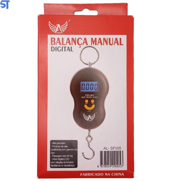 Imagem de Balança Manual Digital Alta Precisão Até 50Kg Al- Sf005