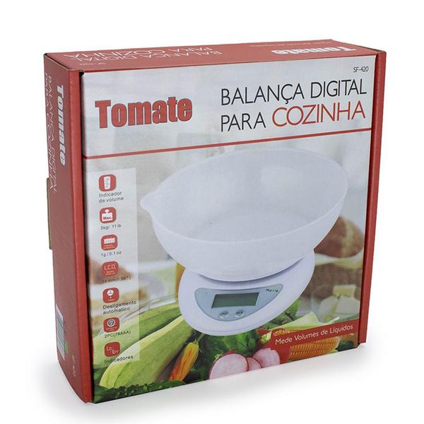 Imagem de Balança Para Cozinha 1g até 5Kg Tomate SF-420