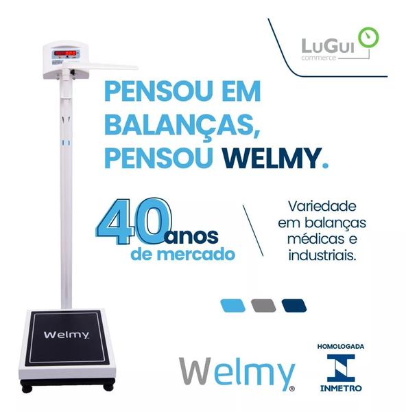 Imagem de Balança Pediátrica Digital Profissional Baby 15kg 109e Welmy