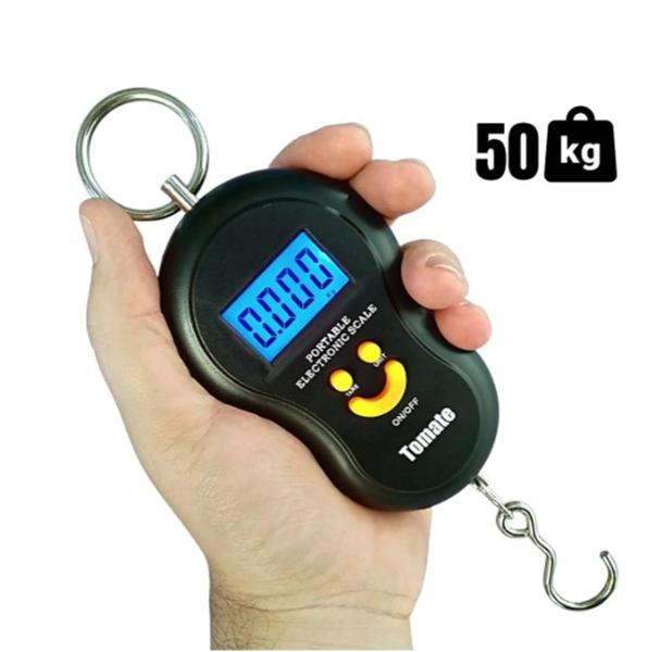 Imagem de Balança Portátil Digital Mão Gancho Até 50 Kg