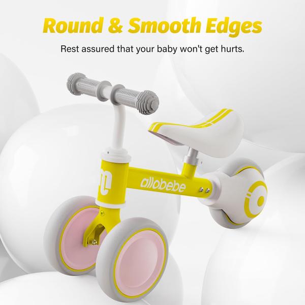 Imagem de Balance Bike allobebe Baby para 12-36 meses Shining Yellow