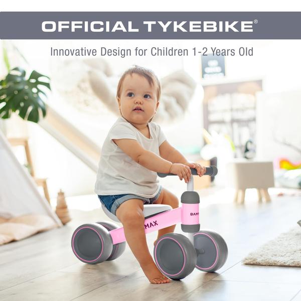 Imagem de Balance Bike Bammax Official TykeBike para crianças e bebês