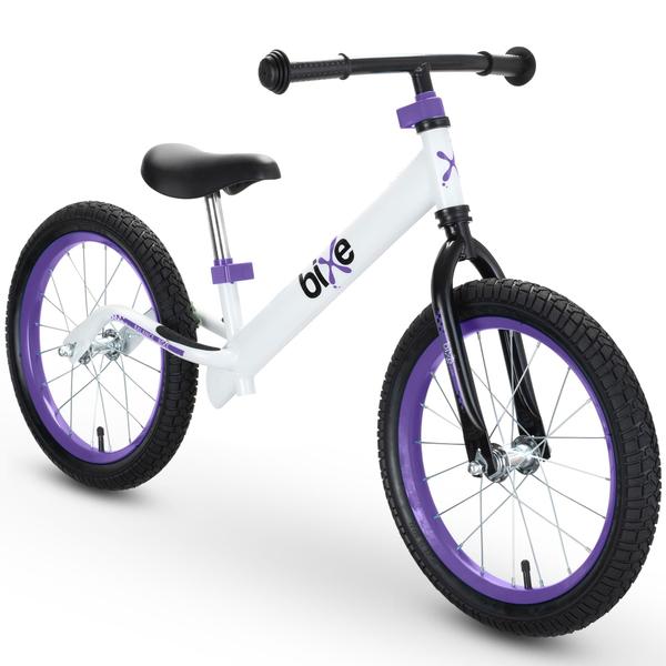 Imagem de Balance Bike Bixe 16 roxa para crianças de 4 a 9 anos