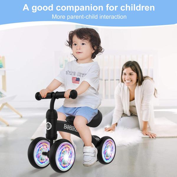 Imagem de Balance Bike Bobike para Crianças (12 a 36 Meses) - 4 Rodas