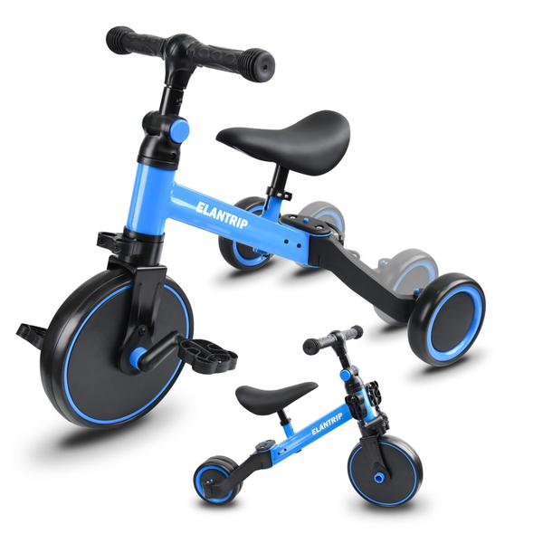 Imagem de Balance Bike Elantrip 5 em 1 para crianças de 1 a 3 anos com triciclo