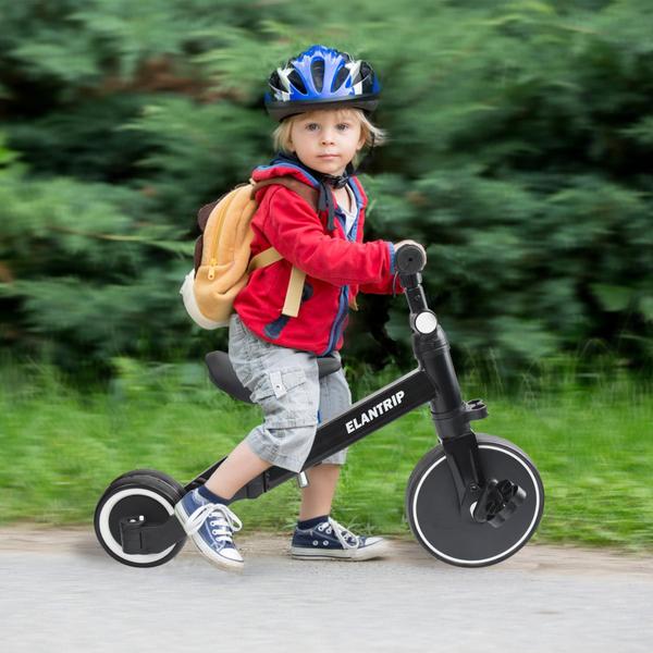 Imagem de Balance Bike Elantrip 5 em 1 para crianças de 1 a 3 anos com triciclo