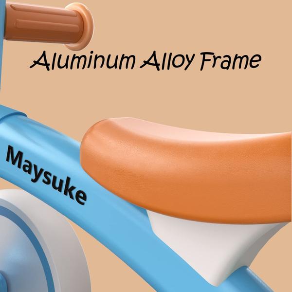 Imagem de Balance Bike Maysuke para meninos e meninas de 1 ano, azul