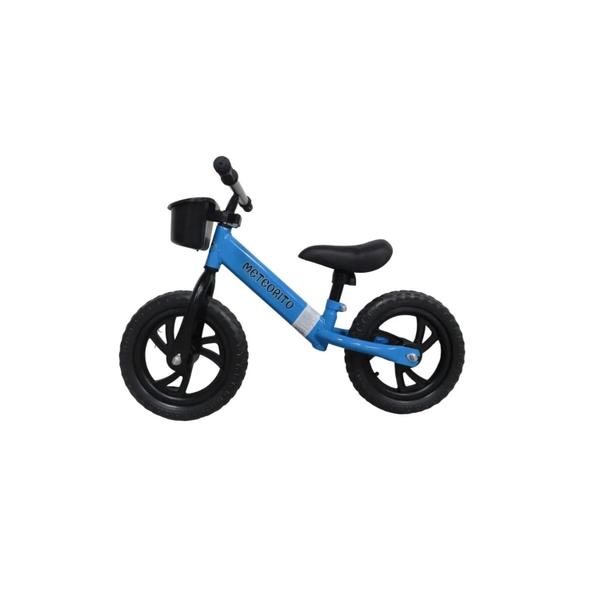 Imagem de Balance Bike Meteorito Hoop 12 para menino e menina azul