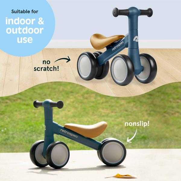 Balance Bike Retrospec Cricket Baby Walker de 12 a 24 meses Imagem de Balance Bike Retrospec Cricket Baby Walker de 12 a 24 meses
