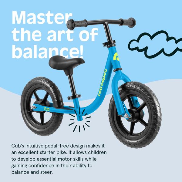 Balance Bike Retrospec Cub 2 Toddler 12 anos, 18 a 3 anos, sem plano Imagem de Balance Bike Retrospec Cub 2 Toddler 12 anos, 18 a 3 anos, sem plano
