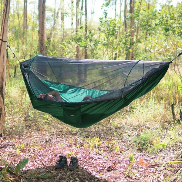 Imagem de Balanco Rede de Dormir Descanso com Tela Mosquiteiro Harpia  Nautika 