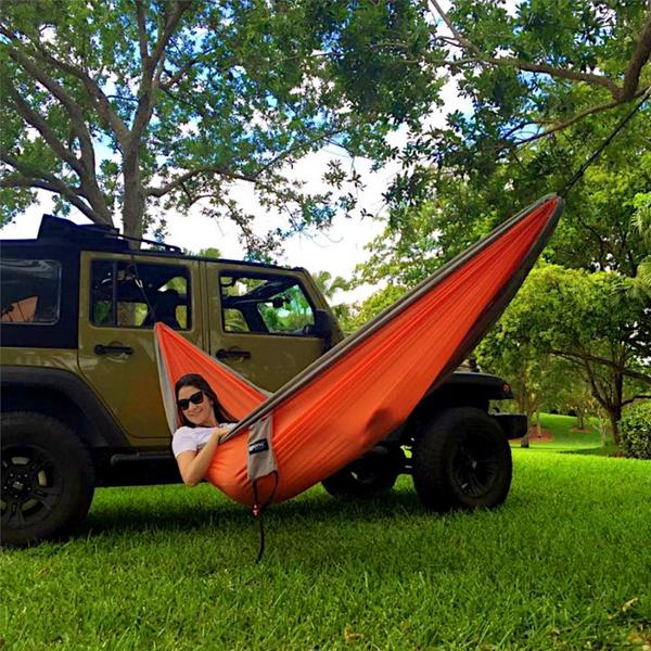 Imagem de Balanco Rede Descanso Dormir Casa Camping Kokun Laranja  Nautika 