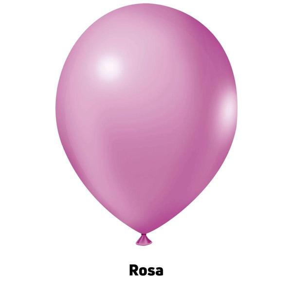 Imagem de Balao 5 Liso Rosa C/50 Joy - JOY BALOES