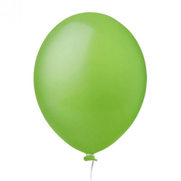 Imagem de Balão 8 Verde Limão Happy Day Pc 50