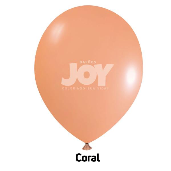 Imagem de Balão 9 Joy Liso - Várias Cores - 50 Unidades
