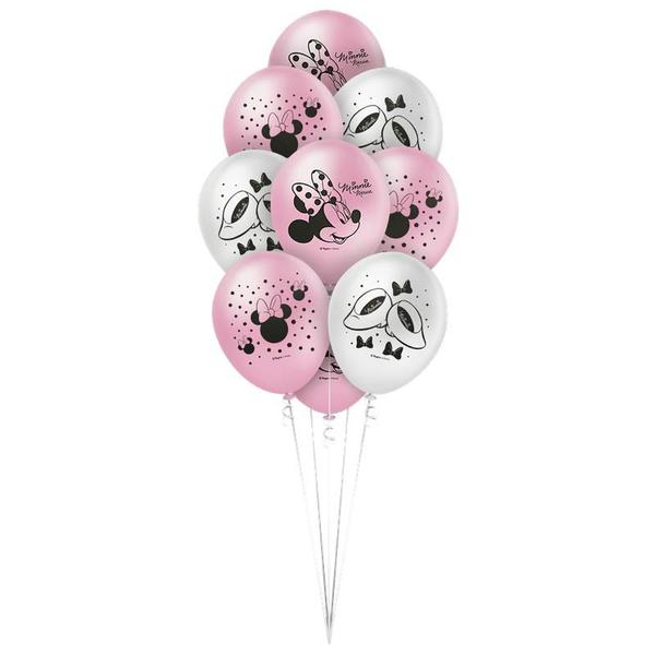 Imagem de Balao 9" Minnie Mouse Rosa C/25 Regina