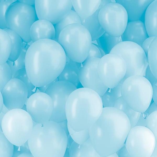 Balão Bexiga 16 Polegadas Liso Redondo 12 Unidades Festball Cor Azul Candy Imagem de Balão Bexiga 16 Polegadas Liso Redondo 12 Unidades Festball Cor Azul Candy