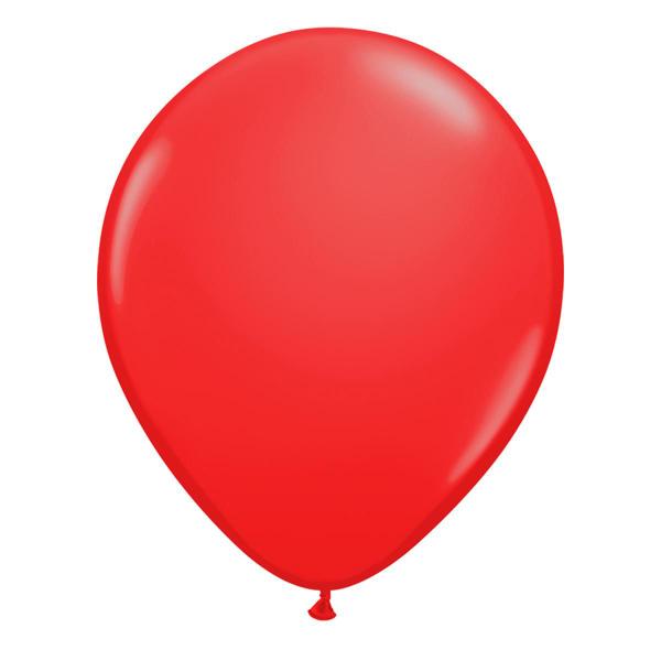 Imagem de Balão Bexiga Fest Ball Pera Liso 7 Polegadas 50 Unidades Vermelho
