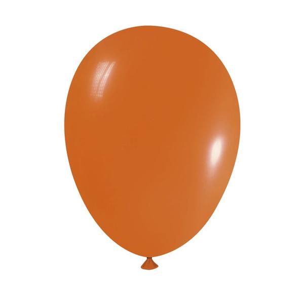 Imagem de Balão Bexiga Liso Festa Decoração 6,5 Pol. Laranja C/ 50 Un