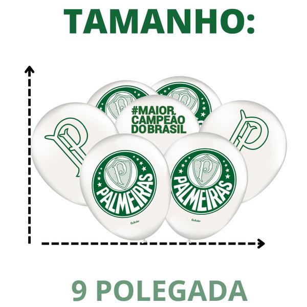 Imagem de Balão - Bexiga Palmeiras 9 Pol  - 25 Unid Decoração