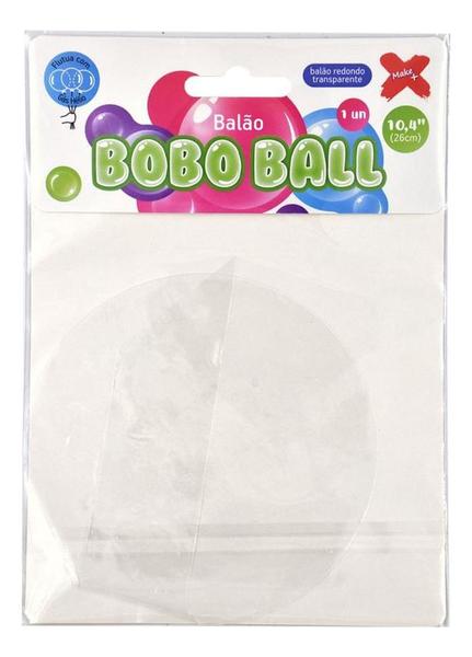 Imagem de Balão Bobo Ball Transparente 26 (66 cm) Blister Make+