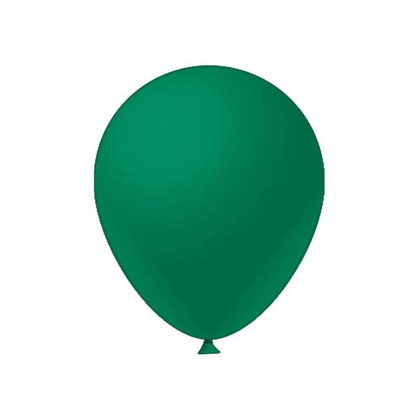 Imagem de Balão de Festa Látex Liso - Verde Escuro - Festball - Rizzo