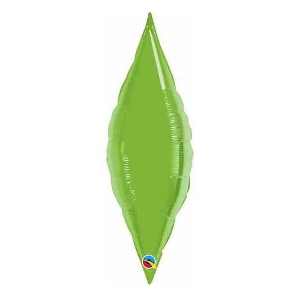 Imagem de Balão de Festa Microfoil 27" 68cm - Taper Verde - 1 unidade - Qualatex Outlet - Rizzo